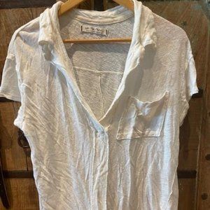 Free People White Shirt